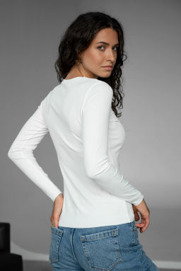 Лонгслив ДЖ 527-2 Экрю - T.C.T фото 5