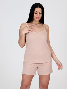 П-02 ЖЕНСКАЯ ПИЖАМА (Бежевый)