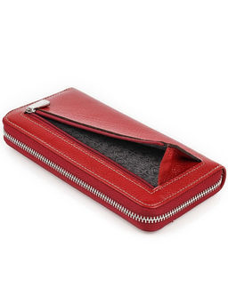 Женский кожаный кошелек на молнии Sergio Valentini СВ 8086-2023/А  фото 3