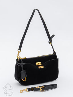 Сумка женская кожаная 990192-1NN black Natale Navetta