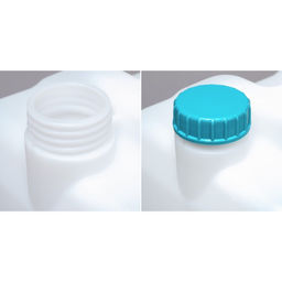 Канистра пищевая «Бочонок», 25 л, пластиковая, со сливом, белая