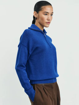 Джемпер на молнии из вискозы / Zarina