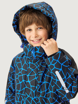 Костюм 7з2925 электрик/черный