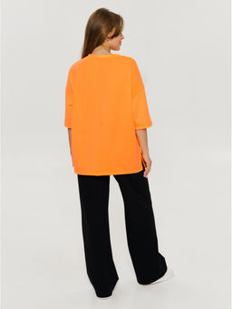 Стиляга костюм женский (оранжевый ) - Lovetex фото 2