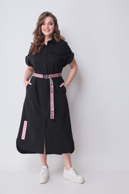 Платье Michel Chic 993/2 черный, розовый