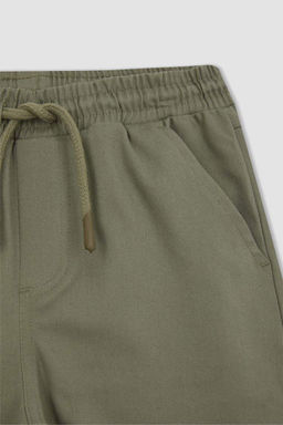 Габардиновые брюки-карго для мальчиков - Defacto фото 9