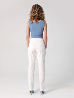 25241 Брюки белый - Dizzyway фото 3