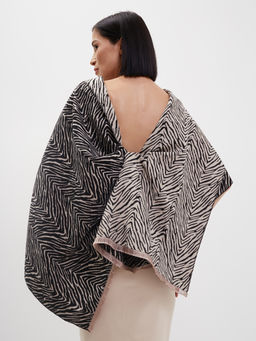 в СОСТАВЕ ШЕРСТЬ и КАШЕМИР! Большой,теплый двусторонний палантин - Tantino фото 3