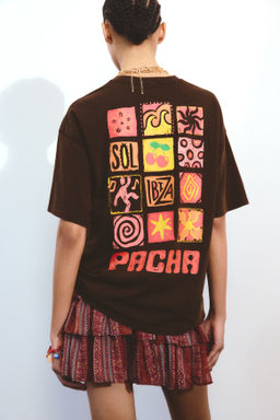 Camiseta oversize con motivo estampado - H&m фото 11