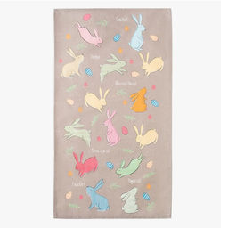 Полотенце Зайцы 40х73 см, 100% хл, саржа 190 гр/м2 - Этель фото 3