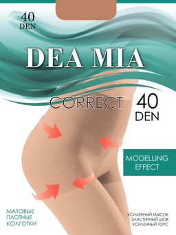 Колготки классические DEA MIA CORRECT 40 natural