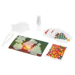 Аквамозаика с декорациями Новогодняя ёлка, 4 фигурки - Школа талантов фото 2