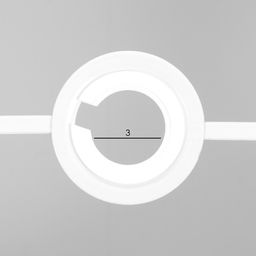 Абажур для светильника универсальный BayerLux Бабочки, Е27/Е14, 38?38?21 см  фото 3