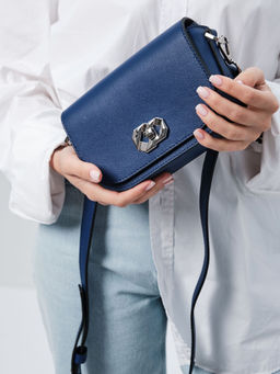 Сумка кожаная кросс-боди Deboro 30879 балтийск