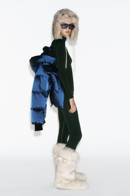 SEAMLESS MERINO WOOL BLEND JACKET - SKI COLLECTION - Zara фото 12