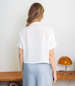 Пиджак #КТ9098, белый - Dommod фото 3