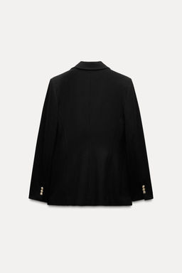 FITTED BLAZER WITH SHOULDER PADS - Zara фото 16