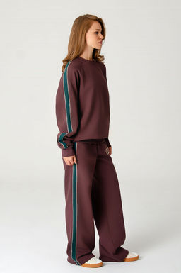 Арт. 2-543 Костюм женский с брюками 44-50 (4 шт) Цвет:коричневый