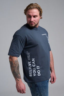 8570 футболка оверсайз мужская