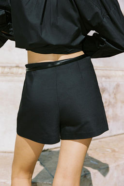 HIGH-WAIST BERMUDA SHORTS - Zara фото 27