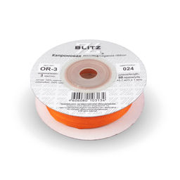 Лента капроновая 3 мм ( 1/8 ) BLITZ OR-3 45.7 м  0.5 м СК/Распродажа