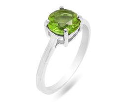 Кольцо из серебра султанит, SL-RS-2186