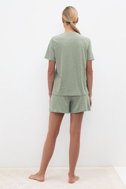 VERY NEAT _ Е 40038/нефритовый шорты жен фото 4