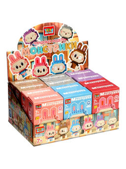 Конструктор 3D «Монстрики», 154 детали