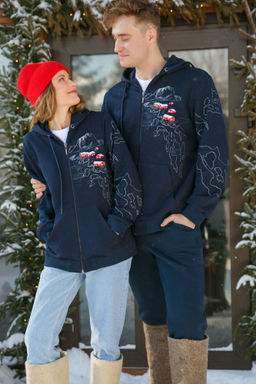 Толстовка на молнии женская Lofoten Landscape - Captain's mate фото 8