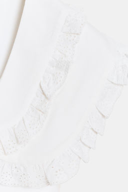 PETER PAN COLLAR T-SHIRT - Zara фото 8