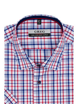 Сорочка мужская короткий рукав GREG 265/201/8951/1p  фото 2