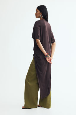 Top largo/corto con detalle girado - H&m фото 5