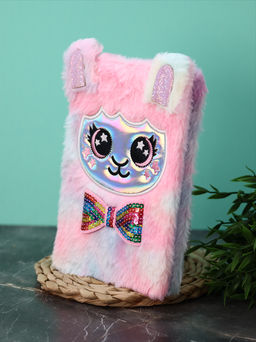 Блокнот плюшевый Funny hare, holography, 21,5х14,5 см, плотность 80 гр.