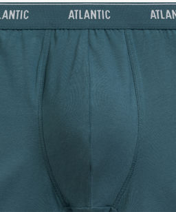 ATLANTIC 2RMH-011 Трусы шорты - набор (2 шт.) серый меланж + морской фото 5