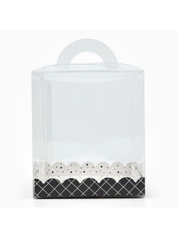 Цена за 5 шт. Коробка кондитерская, сундук, упаковка, For you, 16×16×18 см