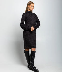 Платье #2В2215, чёрный - Dommod фото 3