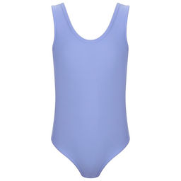 Купальник гимнастический Grace Dance, на широких бретелях, р. 30, цвет сирень  фото 9
