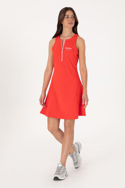 Kad_n K_rm_z_ _rme Elbise Sepette S_rpriz _ndirim