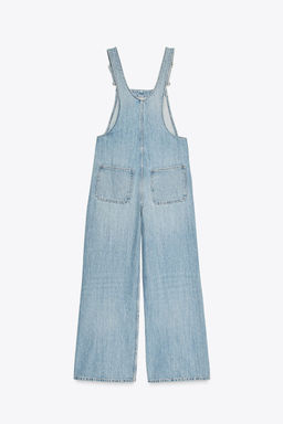 TRF DENIM DUNGAREES - Zara фото 8