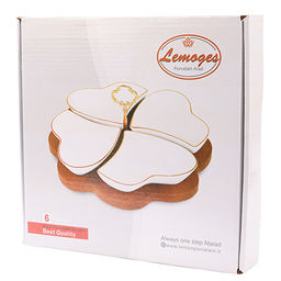 90029-135 Менажница на подставке 4 блюда 5пр керамика LR (х6) - Mayer&boch фото 4