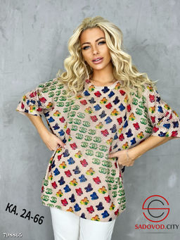 Футболка женская с рисунком - Bruno фото 3