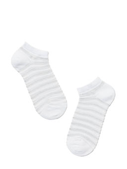 Цена за 2 пары. Носки Короткие CONTE ACTIVE белый - Conte elegant фото 17