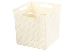 Коробка для хранения квадратная 23 л 29,4*29,4*30,1 см Береста с крышк(слон. кос) (модель 6823126) - Elan gallery фото 3