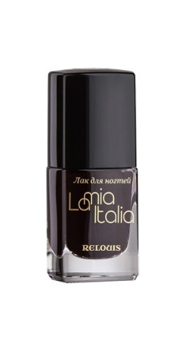 RELOUIS Лак для ногтей "La Mia Italia" №20 тёмно-бордовый