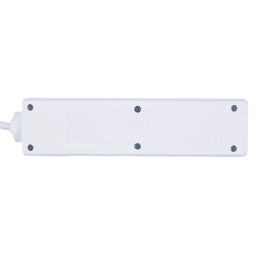 S-GCU3-3B WHITE Удлинитель серии Ultra, шнур 3м., 3 гнезда, 16A, с/з. Белый. TM Uniel