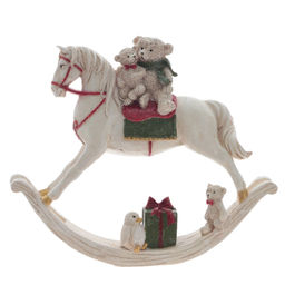 Фигурка декоративная "Лошадка-качалка", L20,5 W4,5 H17,5 см