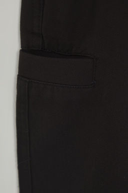 TRENDYOL MAN Limited Edition Erkek Siyah Gabardin Brit Kapamal? Yan Cep Detayl? Sort & Bermuda TMNSS25SR00026 - Trendyolmilla фото 4