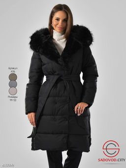 Женская зимняя куртка с мехом