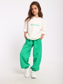 КМ198 Костюм MIU-MIU (зеленый) - Милаша фото 8