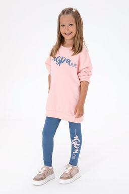 K_z _ocuk A__k Pembe Pijama Tak_m_ Sepette S_rpriz _ndirim - U.s. polo assn фото 8